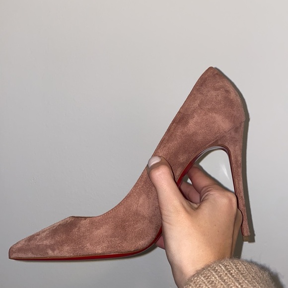 Louboutin Suede Kate 100 sz 38 - Picture 7 of 7